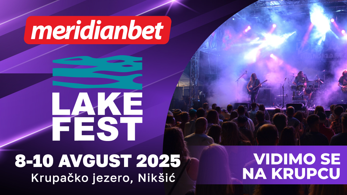 Lake Fest 2025 uz Meridianbet – jer najbolji trenuci ljeta se ne planiraju, oni se dožive