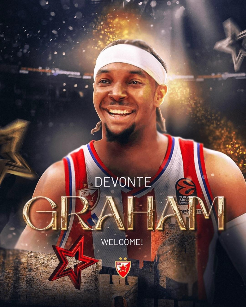 Devonte Grejem/ -FOTO: KK CRVENA ZVEZDA