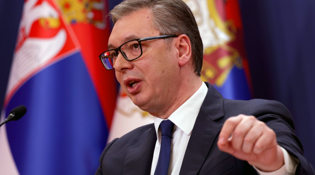 Aleksandar Vučić, Foto: EPA-EFE/ ANDREJ CUKIC
