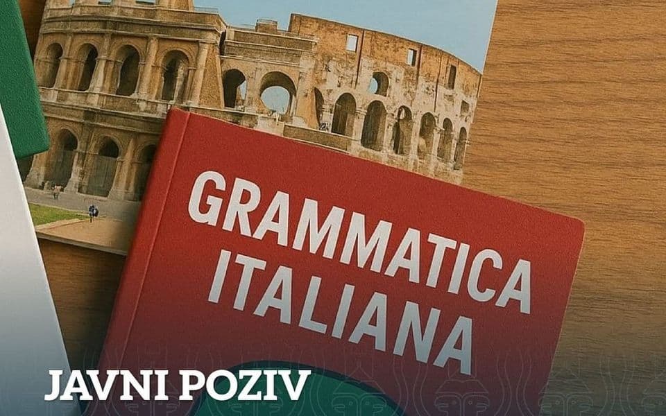 Besplatan kurs italijanskog jezika za građane Cetinja