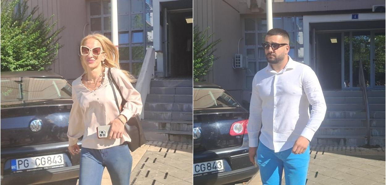 Optuženi Bećović i Mirotić, Foto: Portal ETV/ Marija Žižić