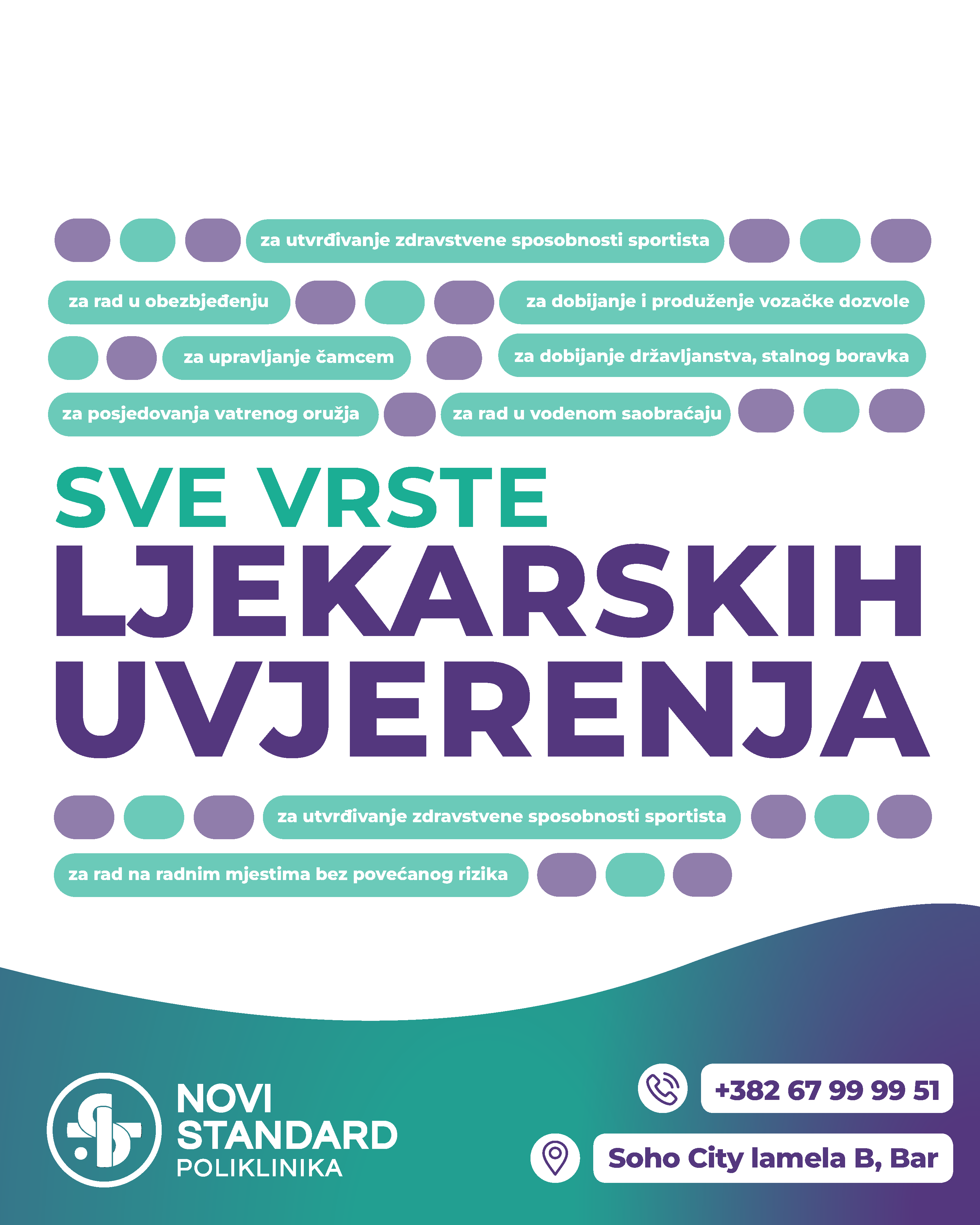 Medicina rada u Poliklinici Novi Standard: Ulaganje u zdravlje, produktivnost i kvalitet života