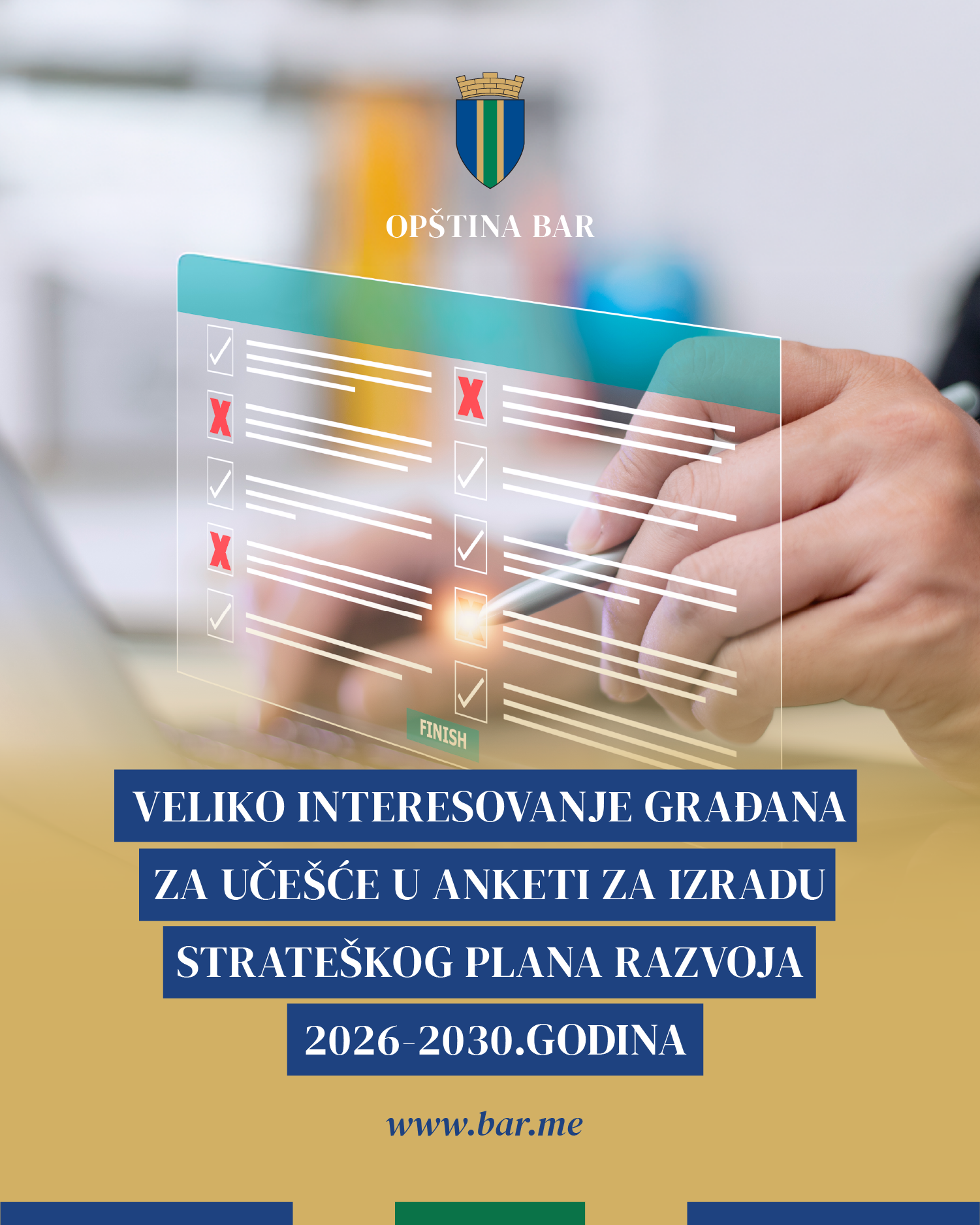 Barani smatraju da je prioritet razvijati saobraćajnu i komunalnu infrastrukturu grada, socijalnu zaštitu i zdravstvo