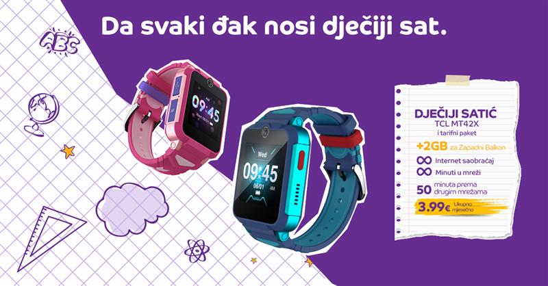 Za samo 3,99 € mjesečno – sigurnost djeteta uz najpovoljniji dječji satić u One mreži