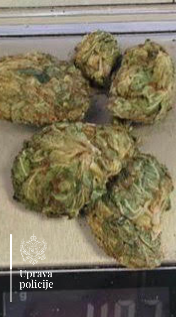 Prilikom granične kontrole pronađena marihuana, podnijeta krivična prijava
