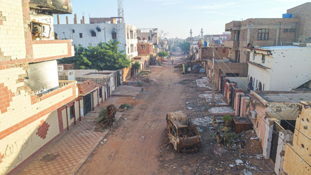 Dronom napadnuta džamija u Sudanuž/ - EPA
