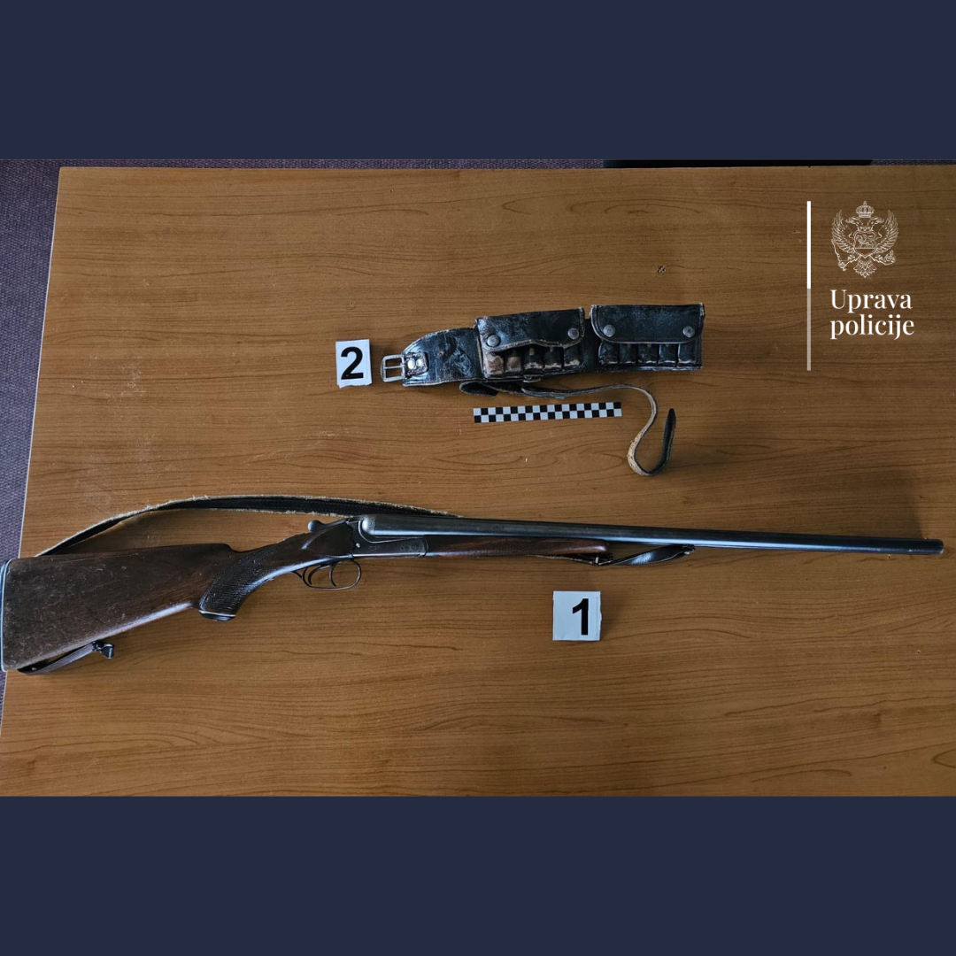 Policija pretresla kuću Beranca, pronašla pušku i municiju: Tužilac naložio vještačenje oružja