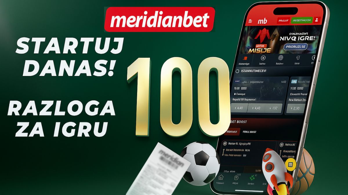 Više sporta, više zabave – Meridianbet otvara vrata igri!