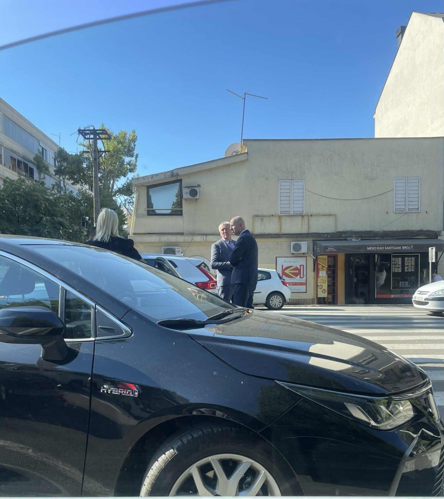 Sudar u centru Podgorice, učestvovalo službeno auto Glavnog grada