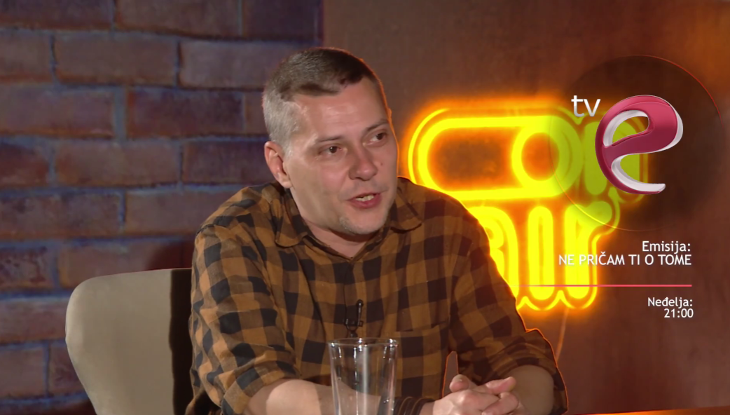 Gost emisije “Ne pričam ti o tome” reper, pisac i aktivista Marko Šelić Marčelo
