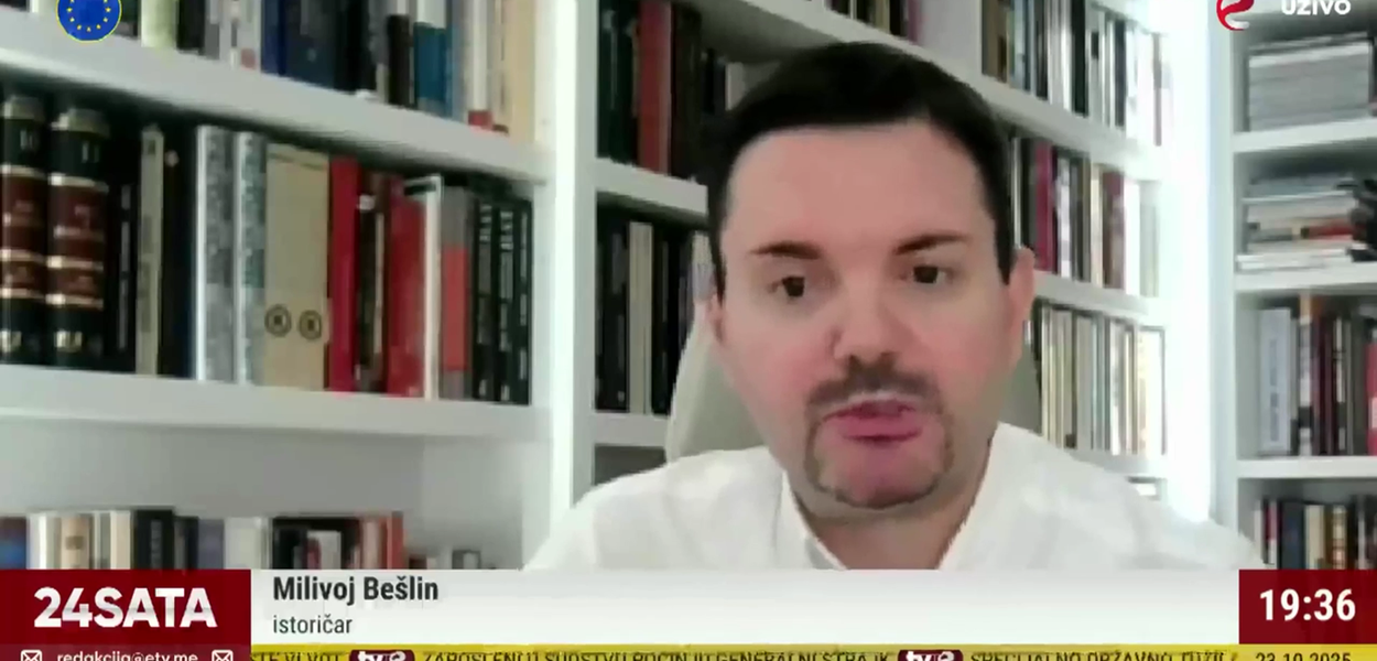 Bešlin: Crnom Gorom vladaju jedna obavještajna služba i jedna crkva, koje imaju glavu u Beogradu, kao i jedan klan