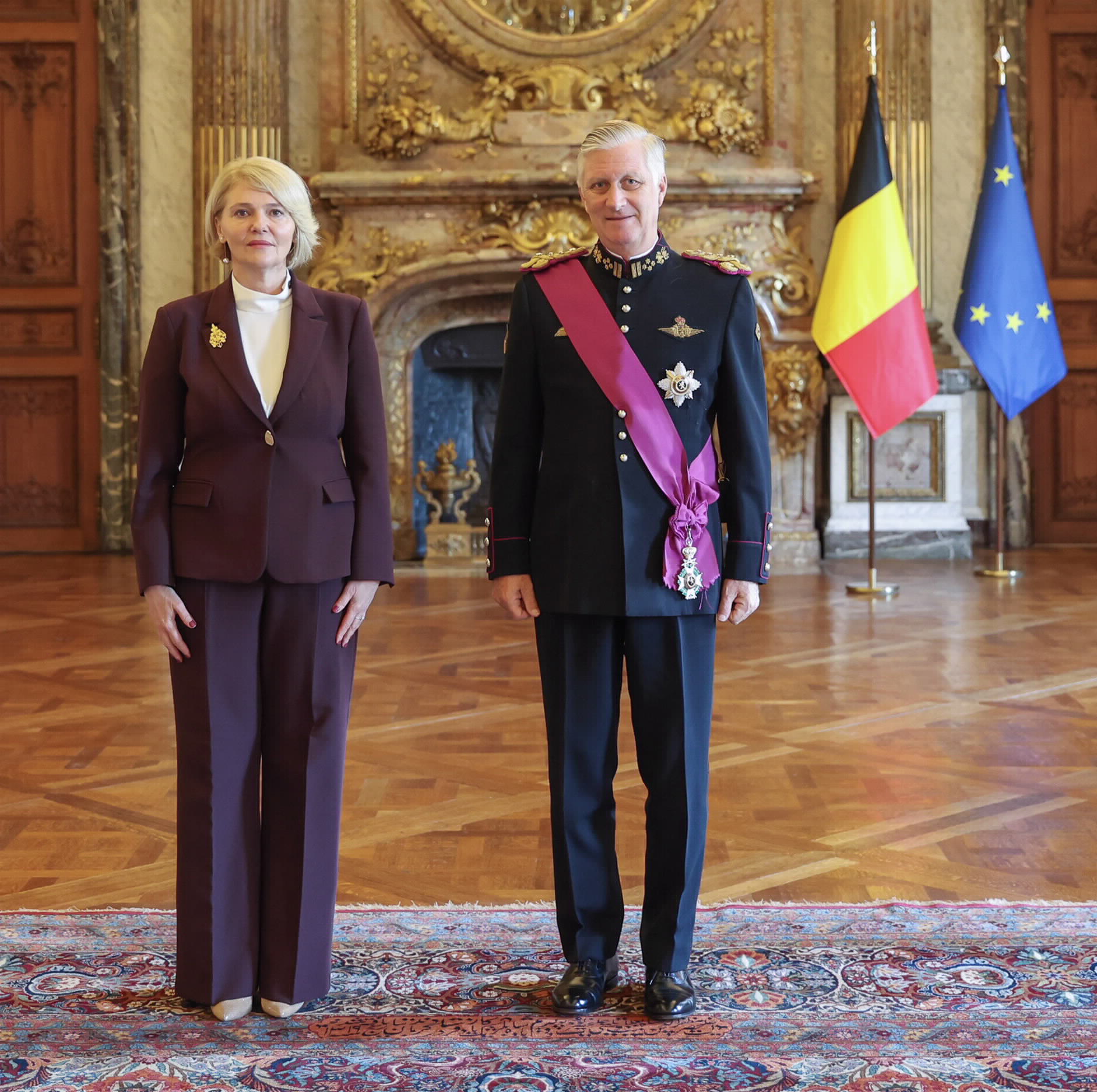 Ambasadorka Injac predala akreditivna pisma kralju Filipu