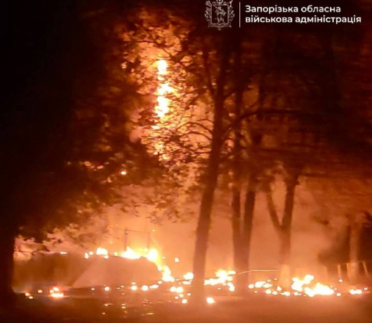 Nakon ruskog napada dronom u Zaporožju, izbio požar u obrazovnoj ustanovi