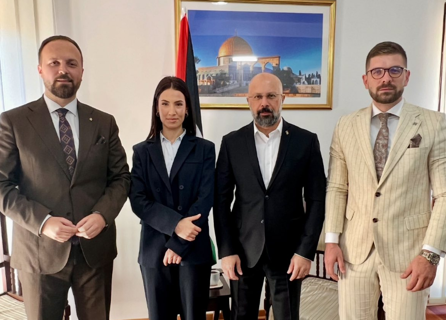 Predstavnici BDP sa ambasadorom Palestine: Pozdravljamo najavu o postizanju sporazuma koji bi doveo do prekida rata