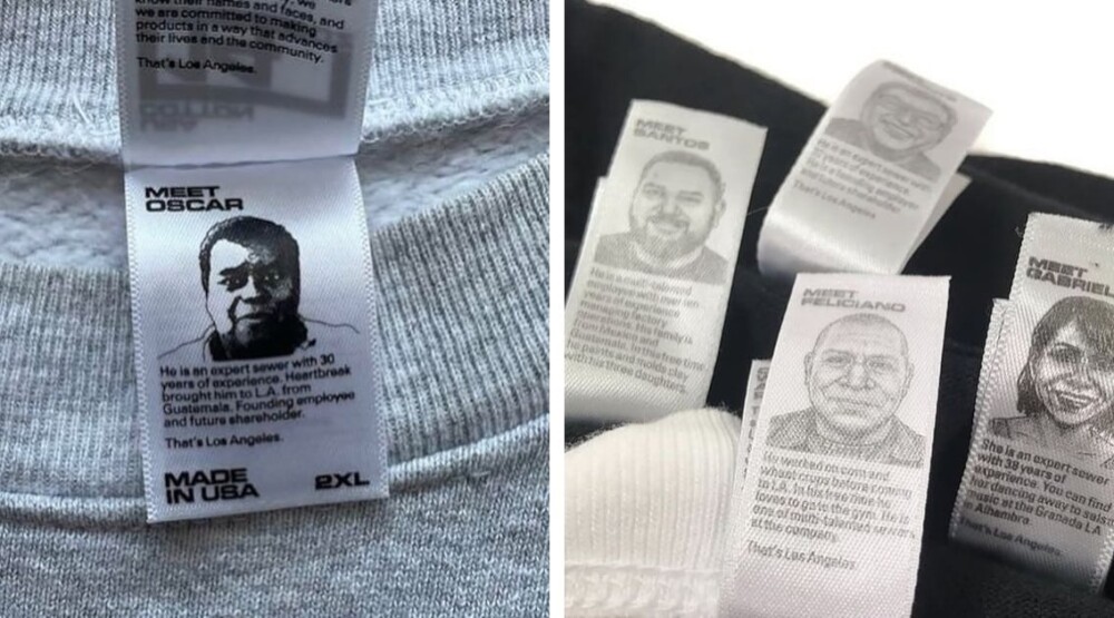 Mali znak pažnje: Ova kompanija je na etikete majica stavila fotografije radnika koji su ih sašili