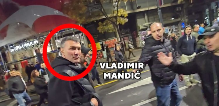 Nemanja Šarović objavio snimak: Vladimir Mandić ga napao, ekipu KTV-a gađali topovskim udarima