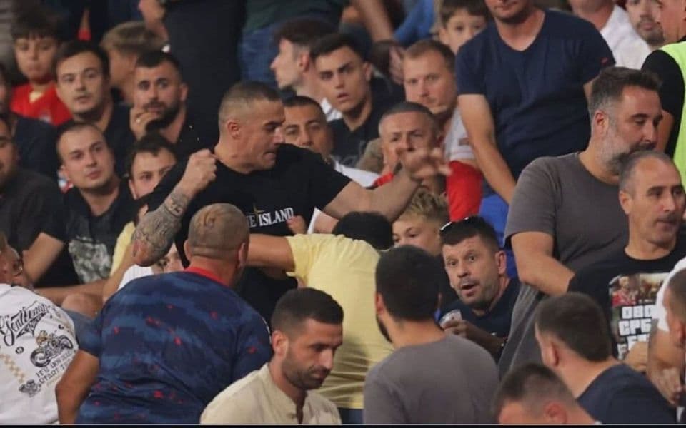 Lukovac predvodnik incidenata na meču Srbija -Engleska
// FOTO: UGC