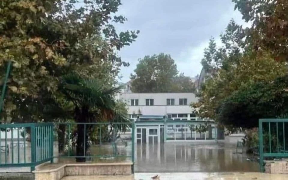 Ulcinj: Ponovo poplavila SMŠ ,,Bratstvo jedinstvo“