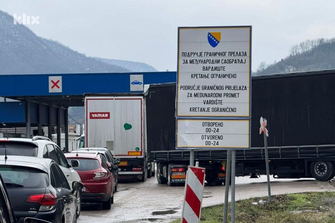 Kvar otklonjen: Sistem na graničnim prelazima u BiH ponovo u funkciji