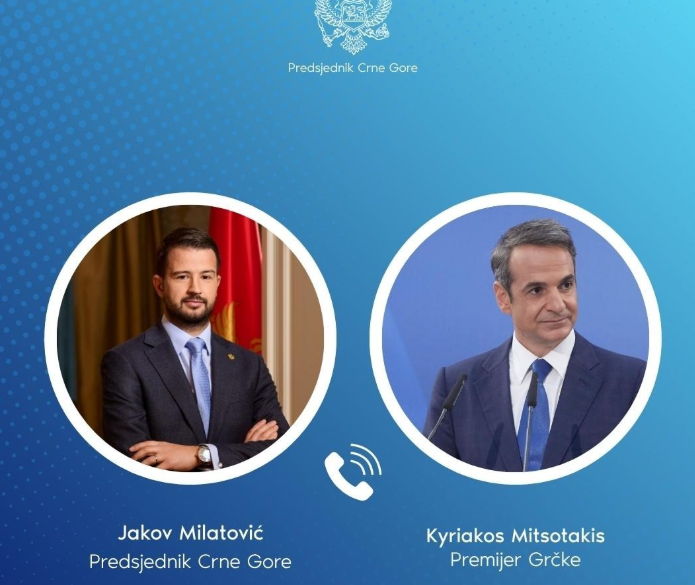 Micotakis Milatoviću: Grčka je uz vas; Do kraja godine dolazi u Crnu Goru