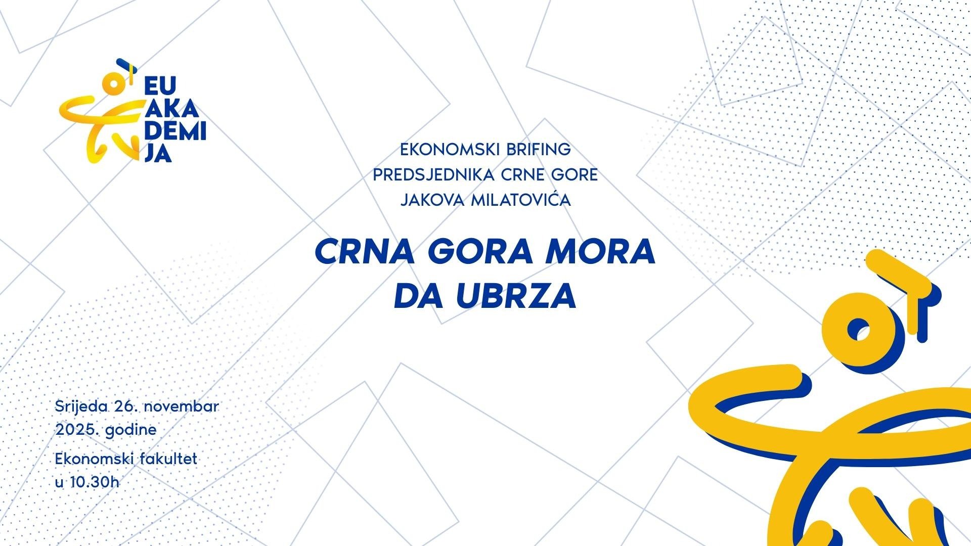 Milatović sjutra o rastu cijena, padu konkurentnosti domaće proizvodnje…