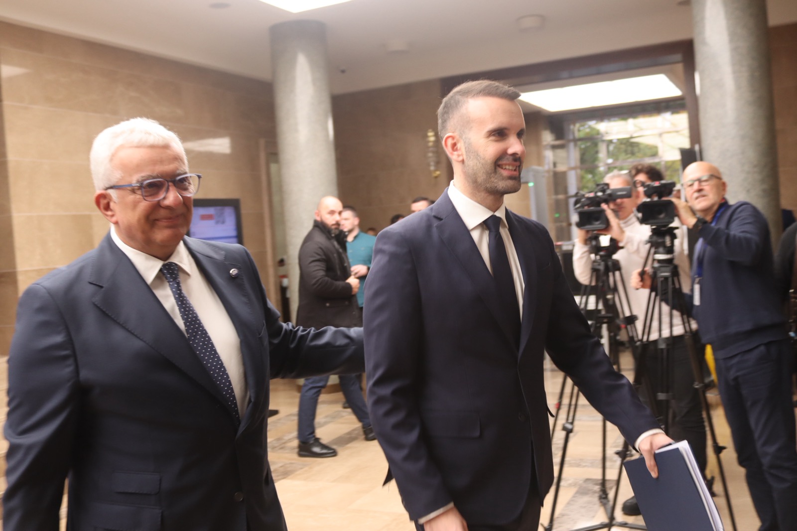 Mandić i Spajić, Foto: A.O./ STANDARD