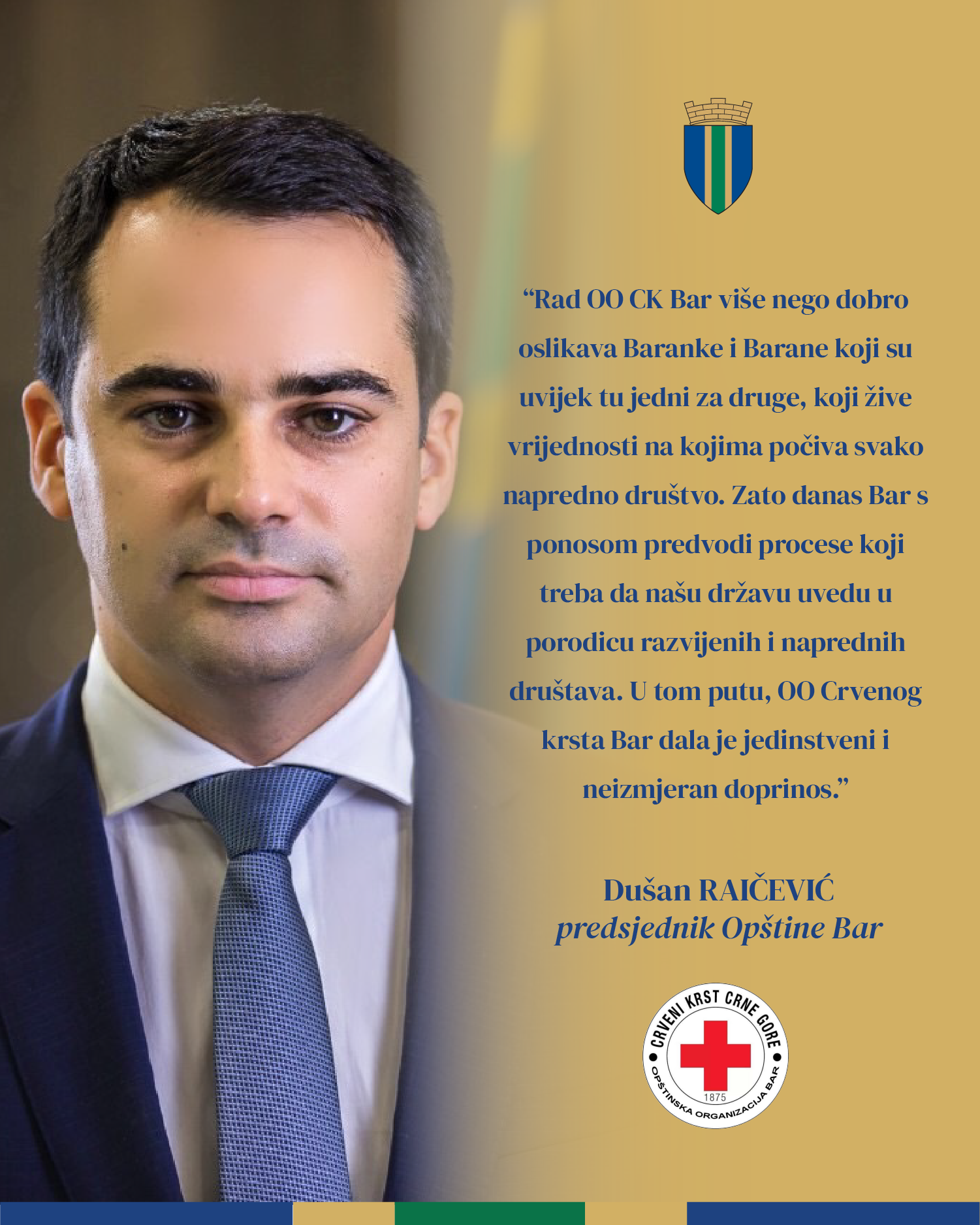 Raičević čestitao Dan Crvenog krsta