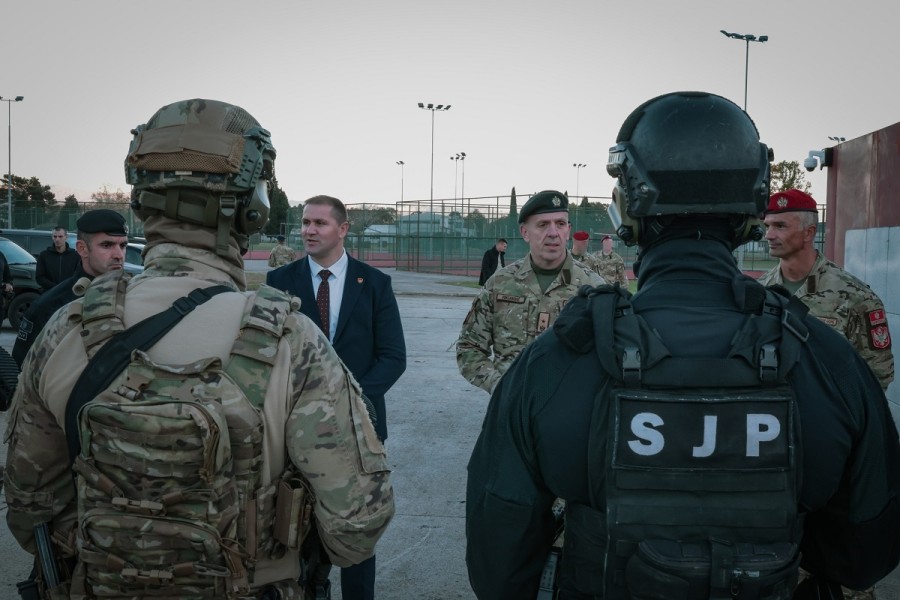 Ministarstvo odbrane: Saradnja pripadnika VCG i Uprave policije ključna za efikasan odgovor