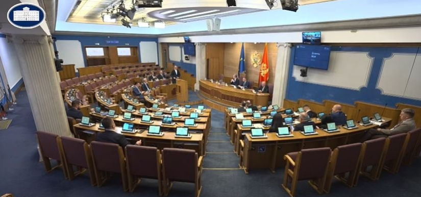 Foto: Printscreen/ Skupština Crne Gore