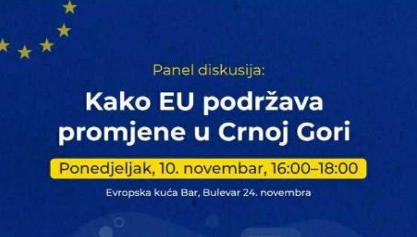U Baru diskusija o izazovima i mogućnostima koje prate put CG ka članstvu u EU