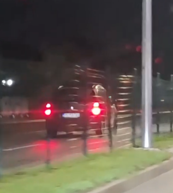 (VIDEO) U Podgorici uhapšen vozač koji je pijan vozio suprotnom trakom