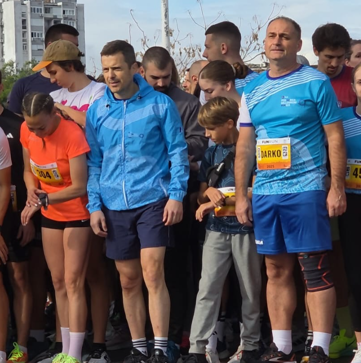 Mujović učestvovao u trci na pet kilometara: „Zajedno smo kreirali najljepšu sliku Podgorice“