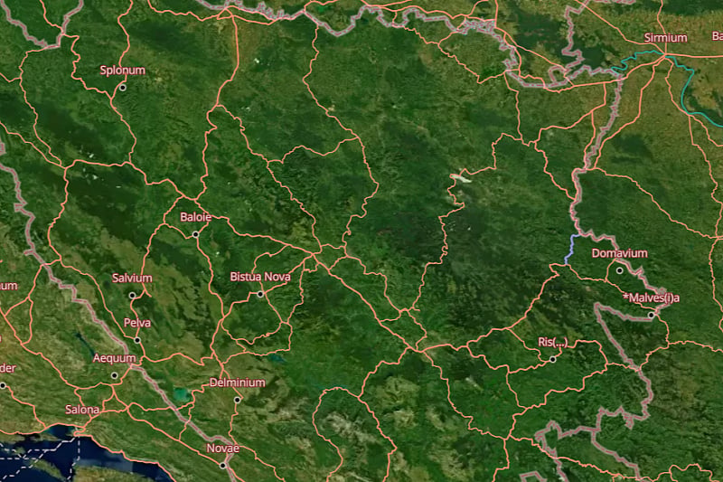 Segment s Bosnom i Hercegovinom, Foto, Mapa: itiner-e/ Klix.ba