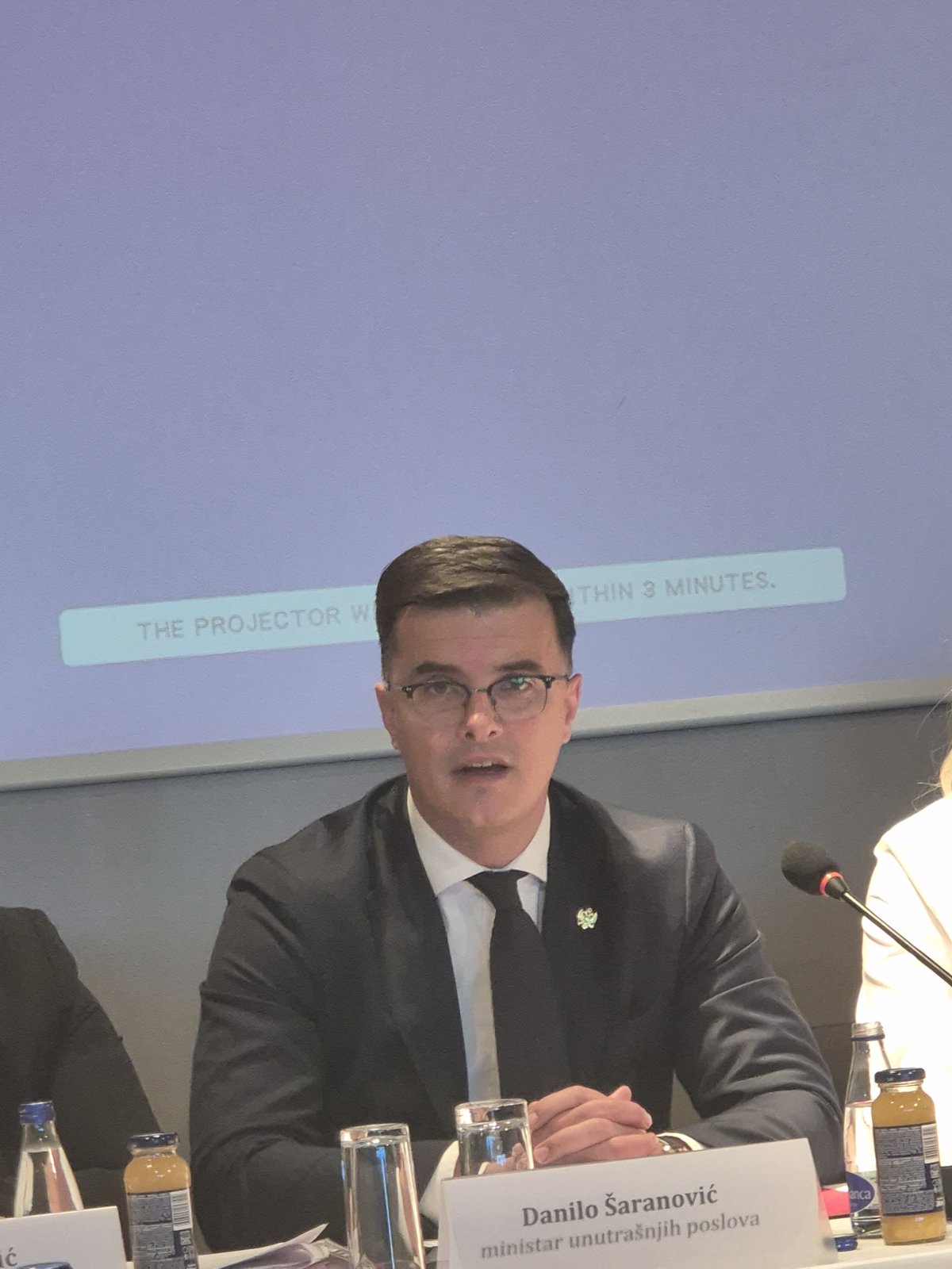 Šaranović: Jedna nedavno uhapšena osoba je rekla „ukoliko Danilo ostane na čelu MUP-a, ostaćemo bez logistike“
