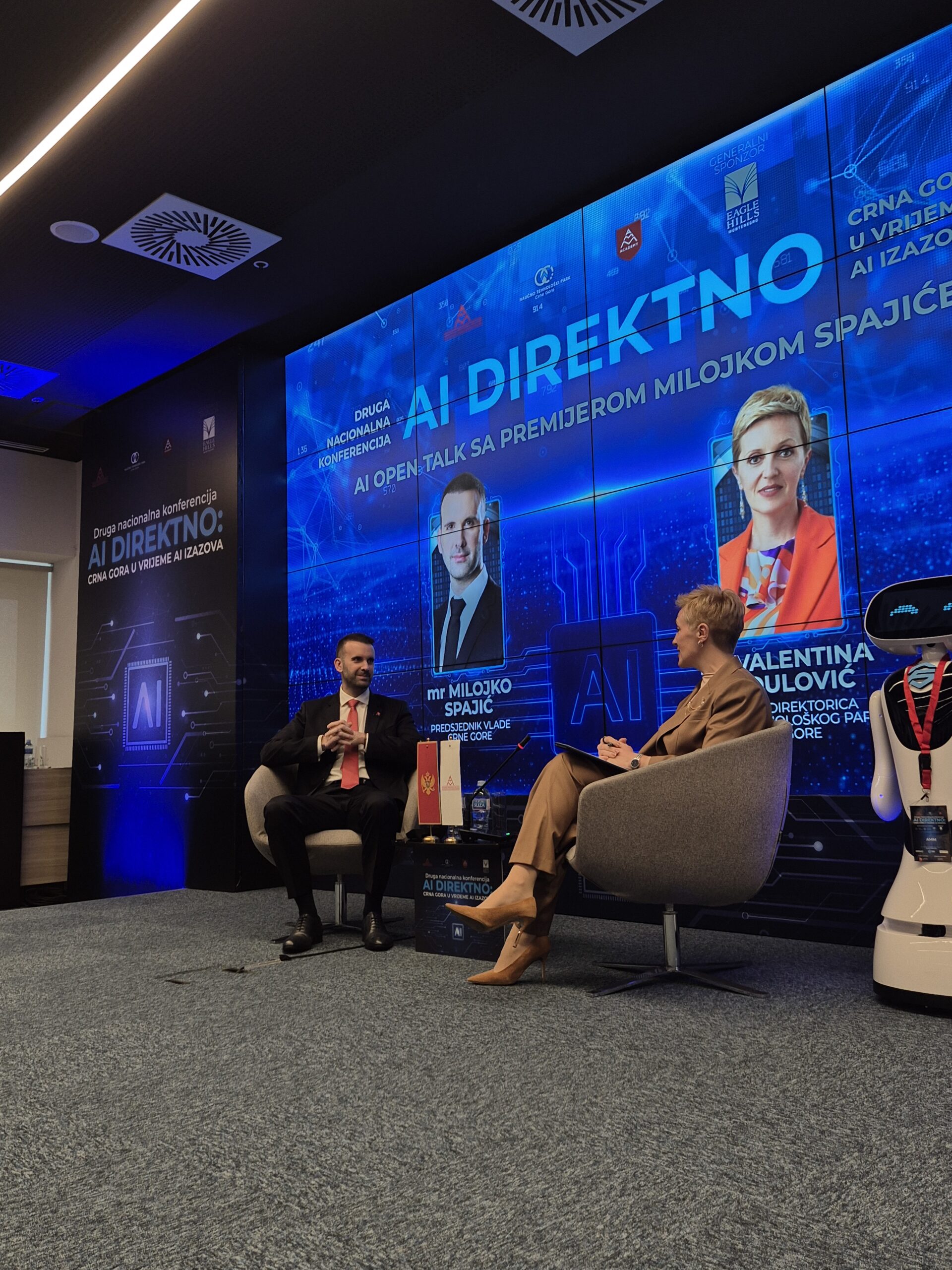 (FOTO/ VIDEO) Spajić: AI može postati razvojna grana, ali ljudi su centar svega