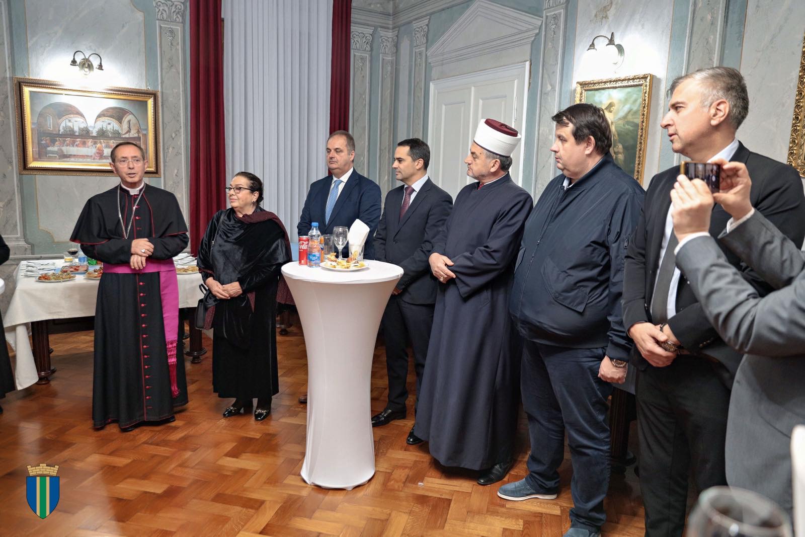 Raičević na Božićnom prijemu u Biskupskom Ordinarijatu