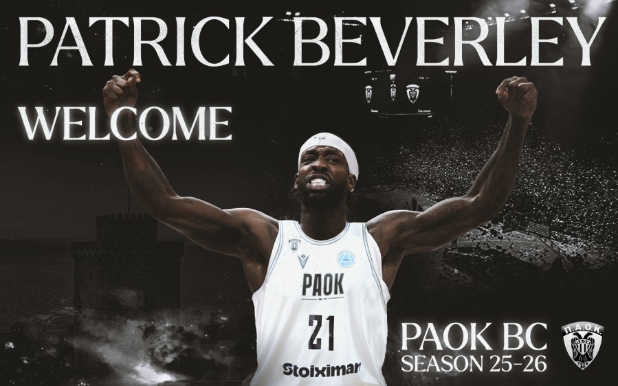 Veliko pojačanje PAOK-a: Patrik Beverli oblači crno-bijeli dres
