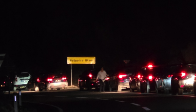 Saobraćaj normalizovan nakon višesatnog prekida na putu Podgorica – Cetinje (VIDEO)