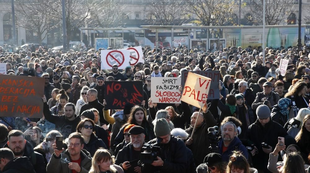 Uhapšeno pet osoba zbog napada na učesnike antifašističkog skupa u Rijeci