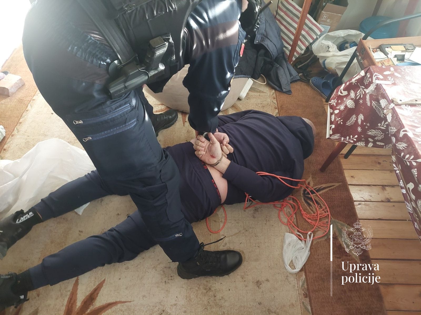 (VIDEO) Pogledajte snimak hapšenja Lazara Vulevića: Ranije osuđivan, u zatvoru proveo 13 godina