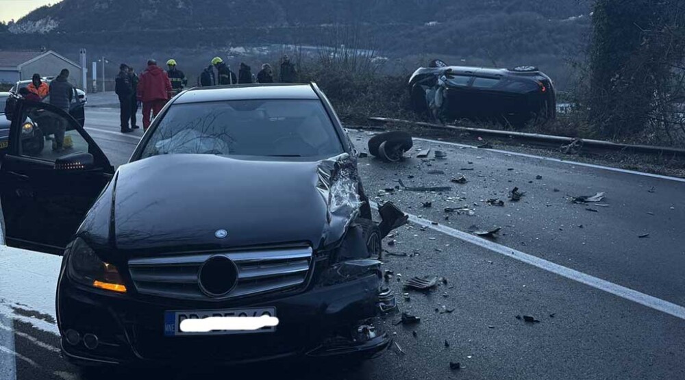 Udes na putu Bar-Virpazar, ima povrijeđenih