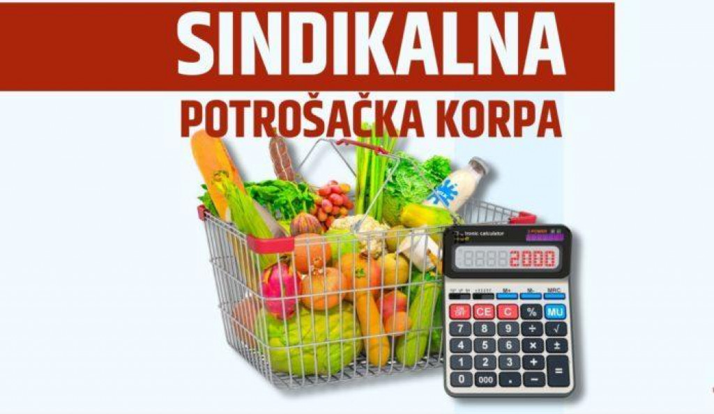 Sindikalna potrošačka korpa jeftinija 30 eura
