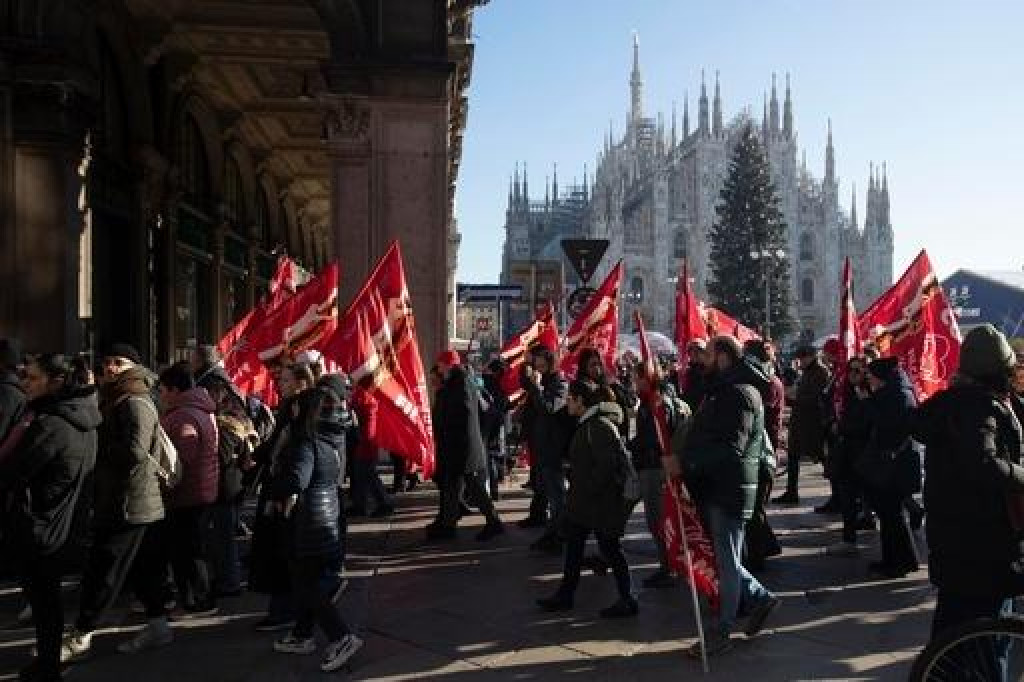 Generalni štrajk u Italiji: Desetine hiljada na protestima