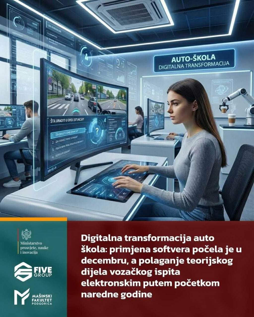 Promjene u radu auto škola: Uskoro će skoro cijeli proces biti digitalizovan