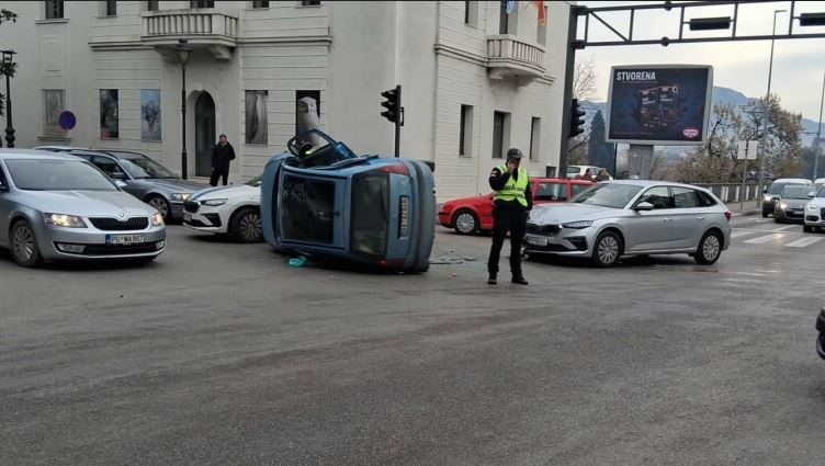 Udes u Podgorici, tri osobe povrijeđene