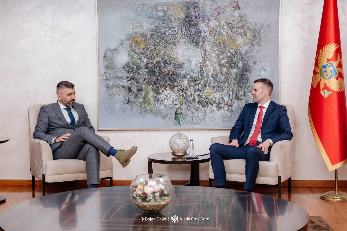 Spajić i Žugić pričali o daljim aktivnostima na Savinom kuku