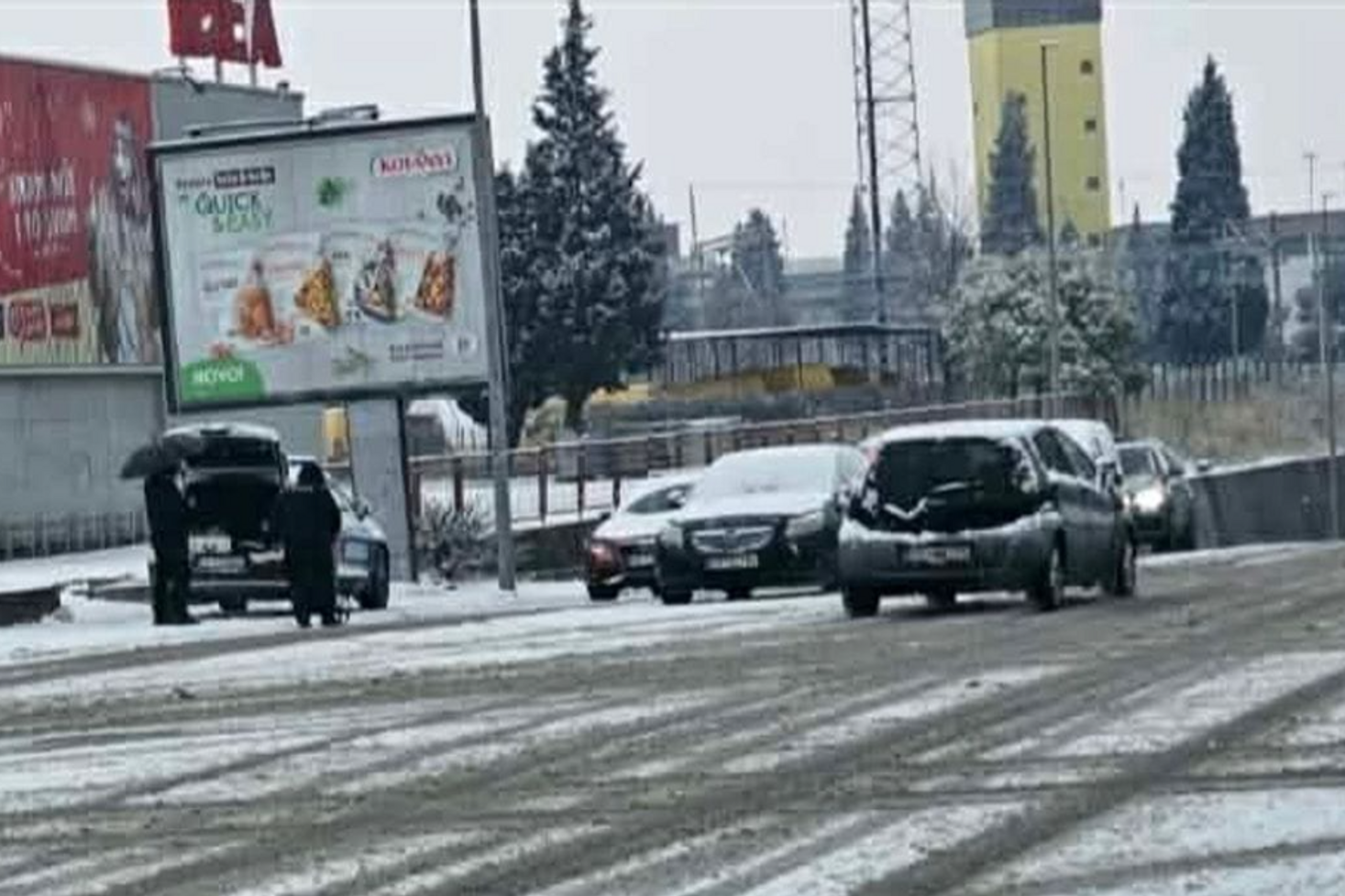 Saobraćajna nezgoda na Tuškom putu