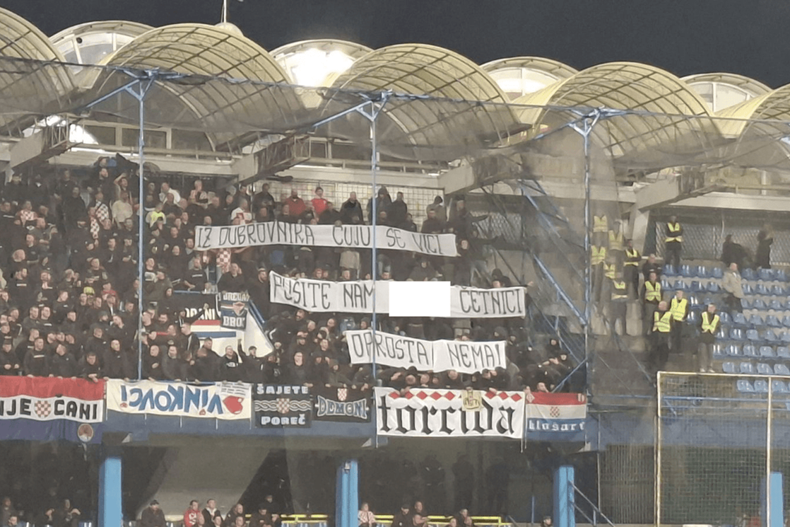 Fudbalski savez Hrvatske kažnjen zbog ponašanja navijača u Crnoj Gori