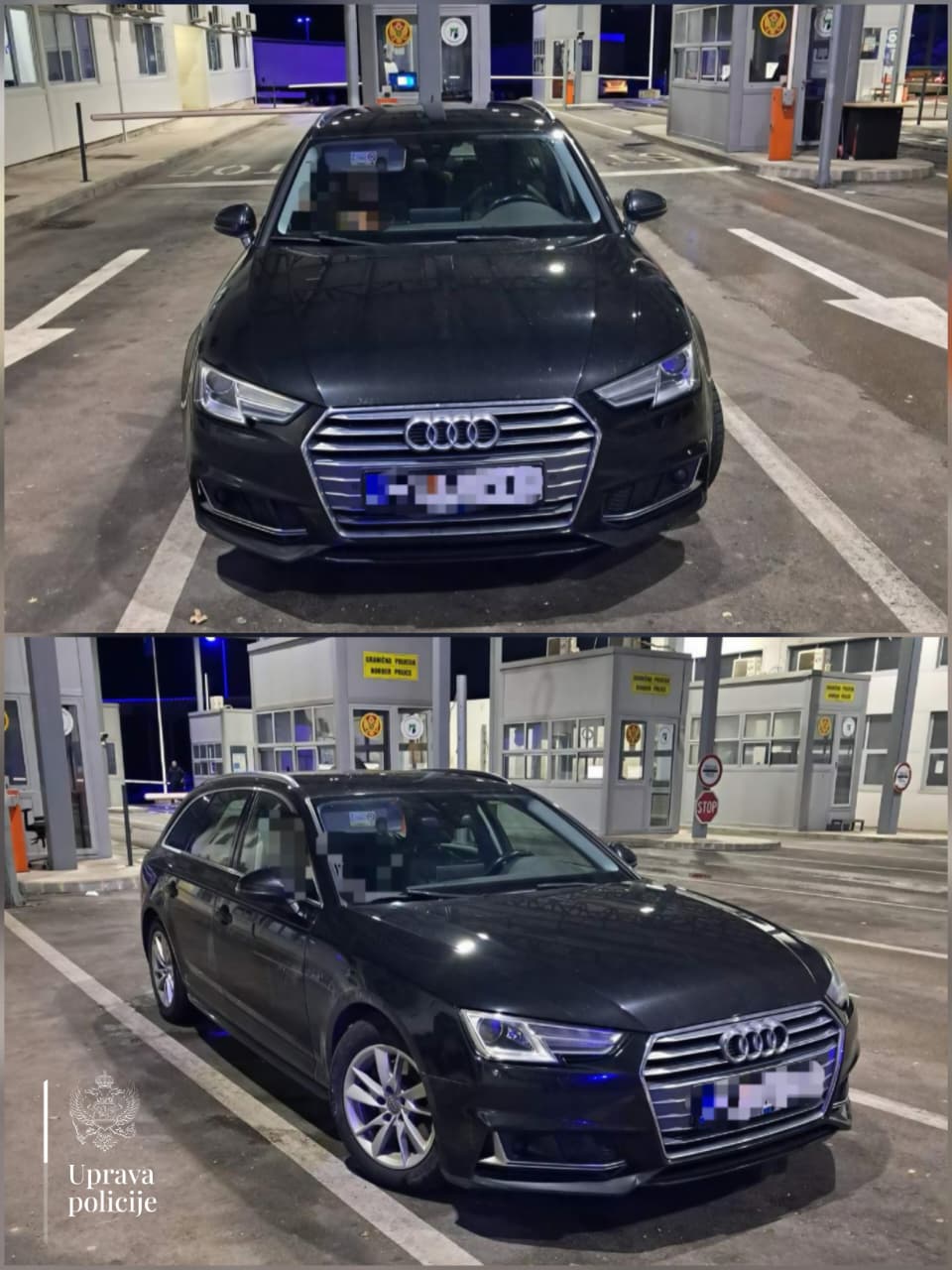 Granična policija zaplijenila dva Audija koji se potražuju u Norveškoj i Austriji