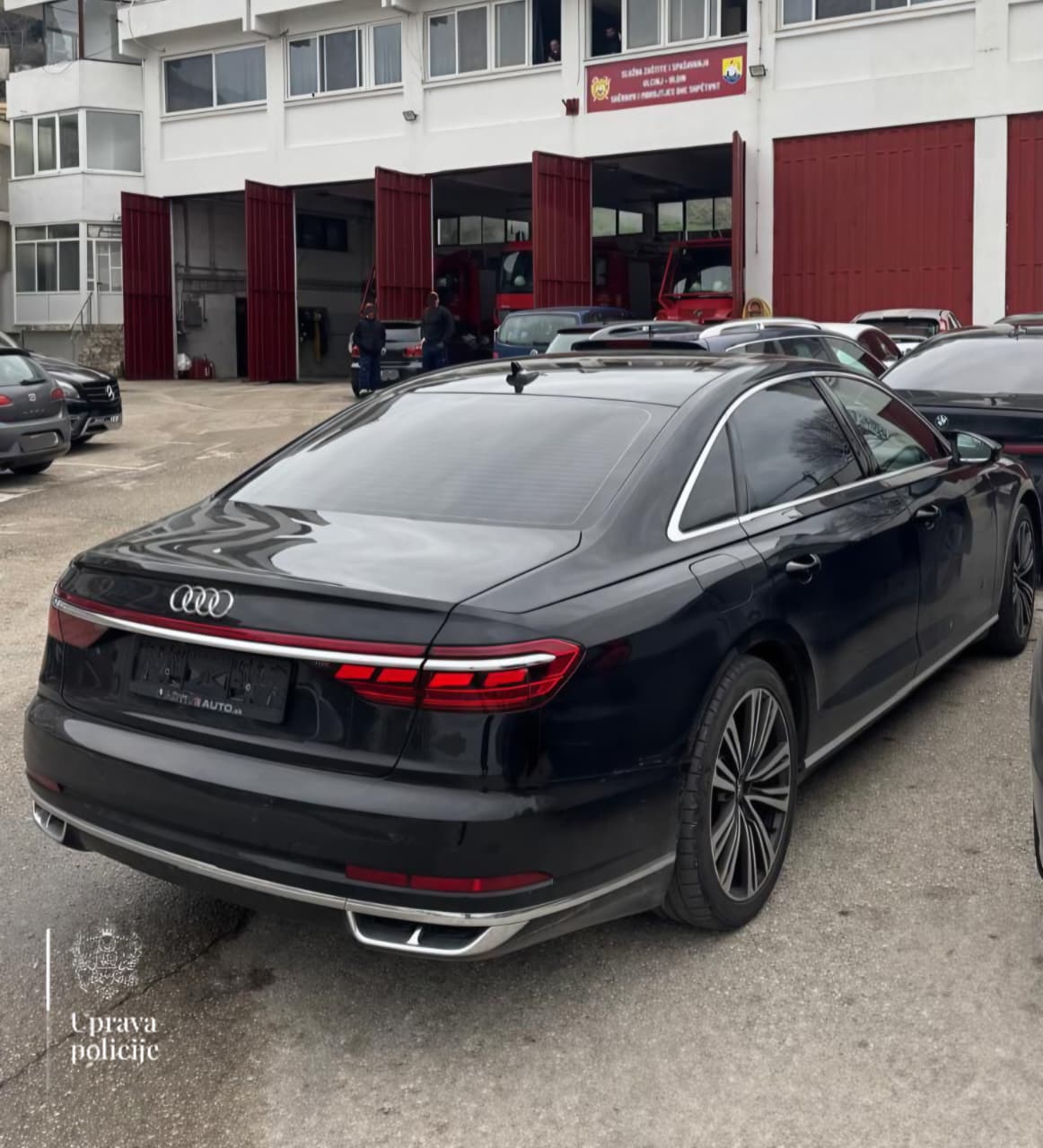 Ulcinj: OIL vozilo neregistrovani automobil bez vozačke dozvole, oduzet Audi A8